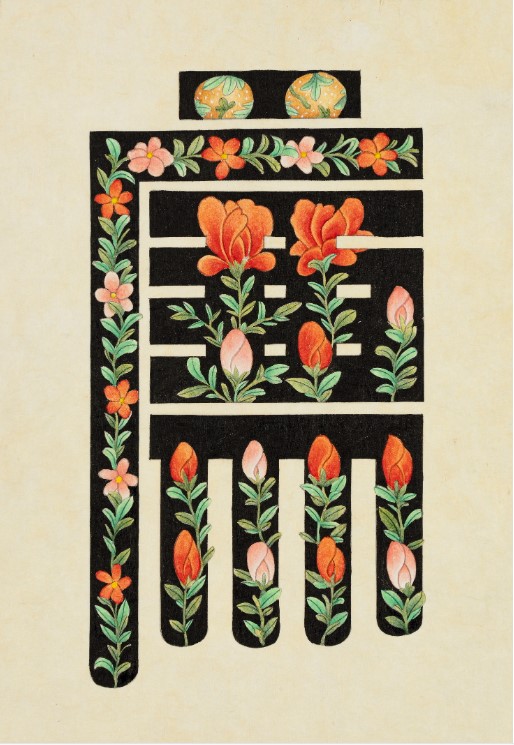 문자도 예의염(禮義廉)