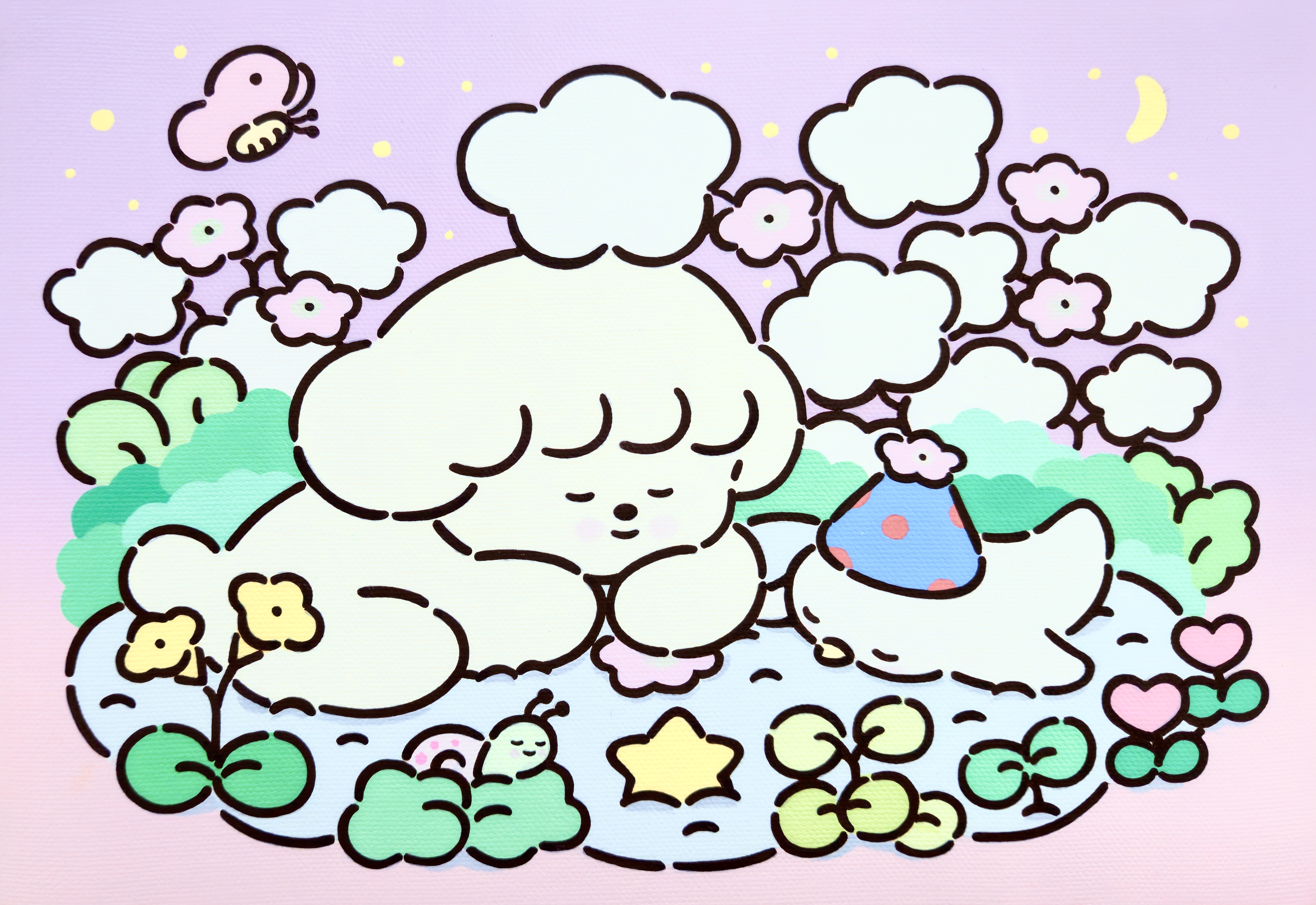 동그란 마음이 머물면 우린 꿈을 꾸지