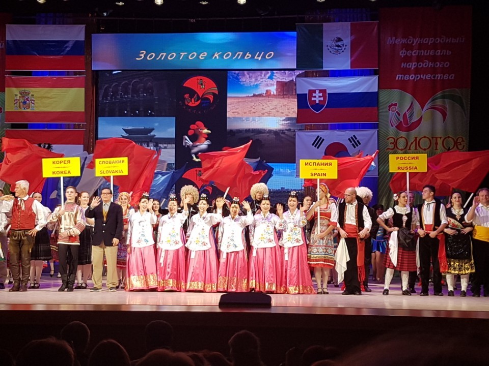 2017년 러시아   민속축제 참가