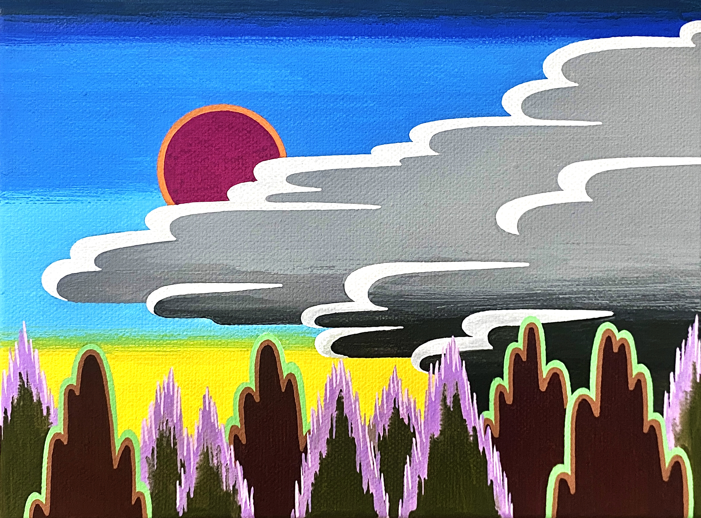 상서로운 구름(auspicious cloud)