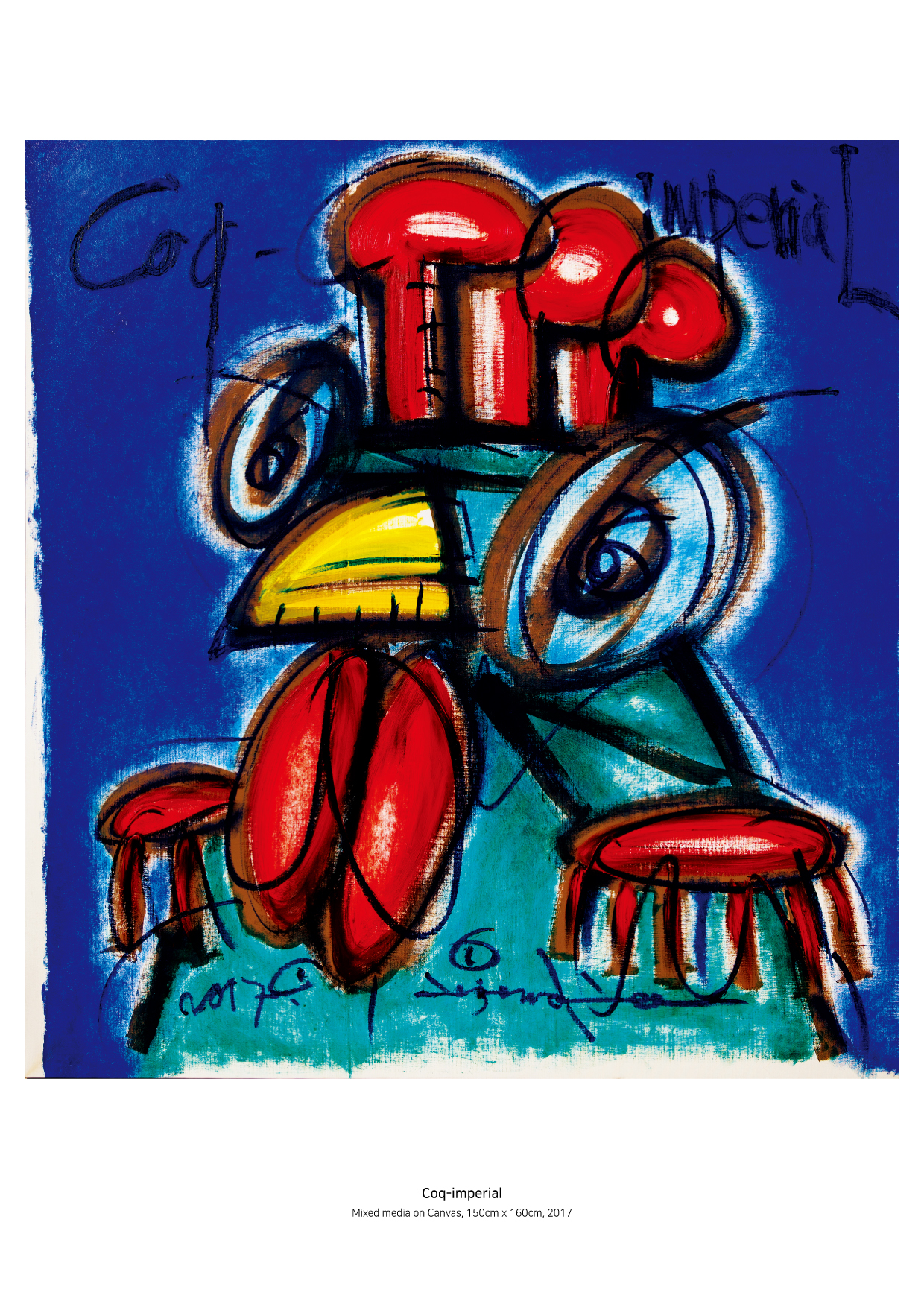 제왕수탉(coq-imperial)