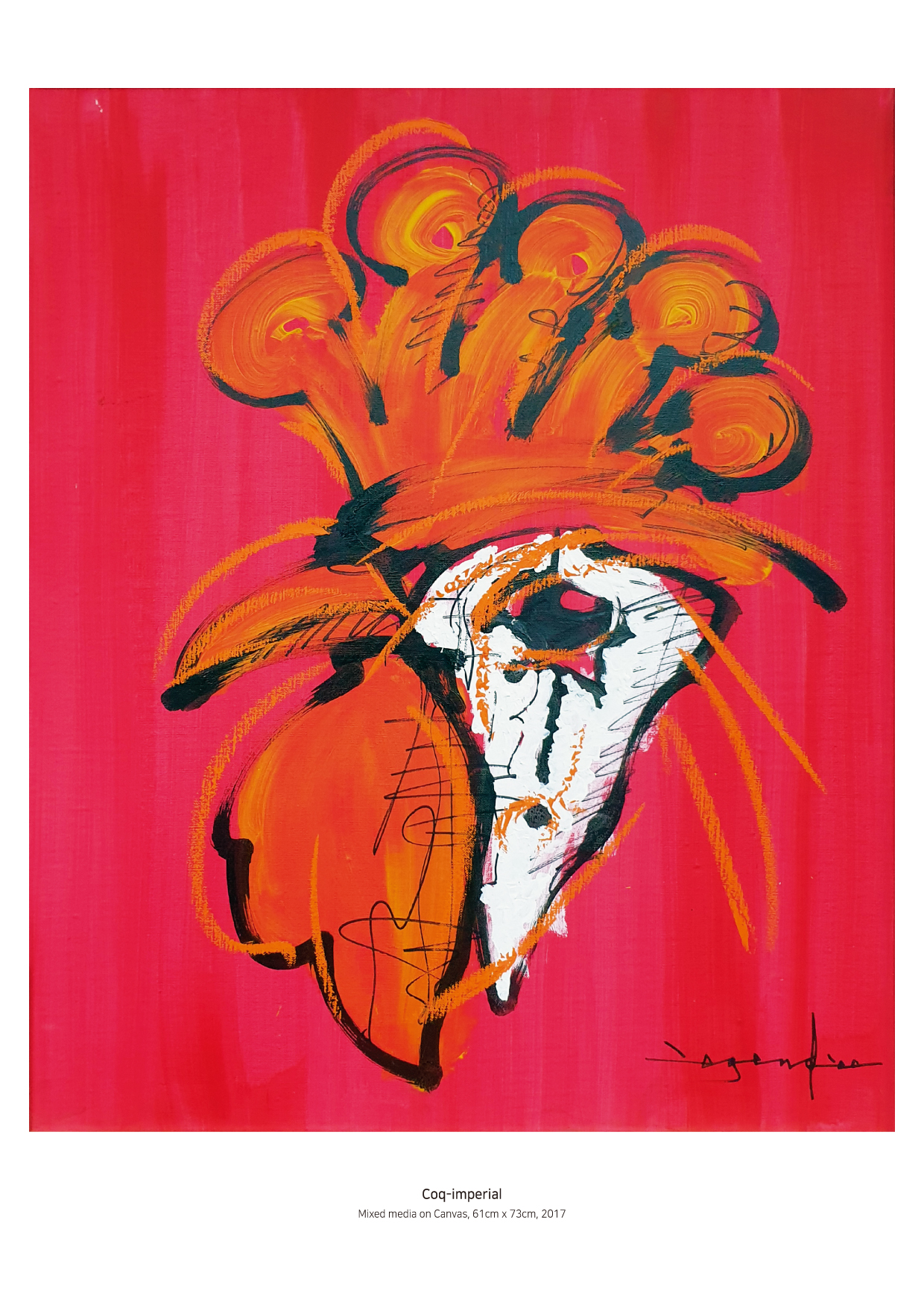 제왕수탉(coq-imperial)