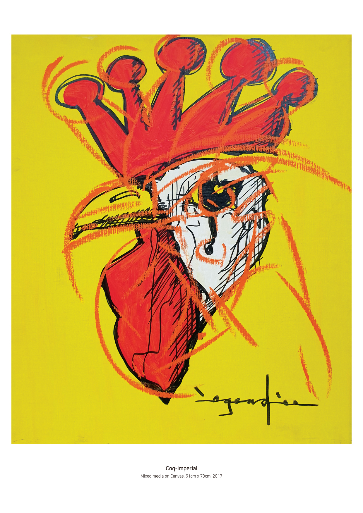 제왕수탉(coq-imperial)