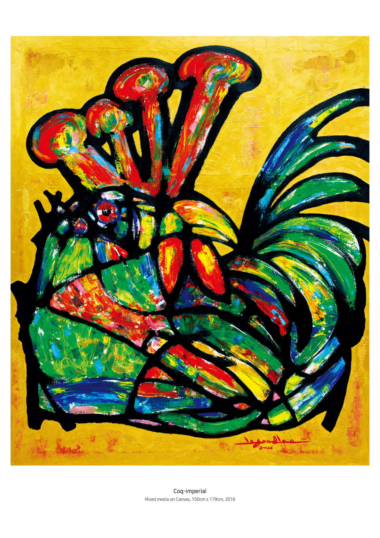 제왕수탉(coq-imperial)