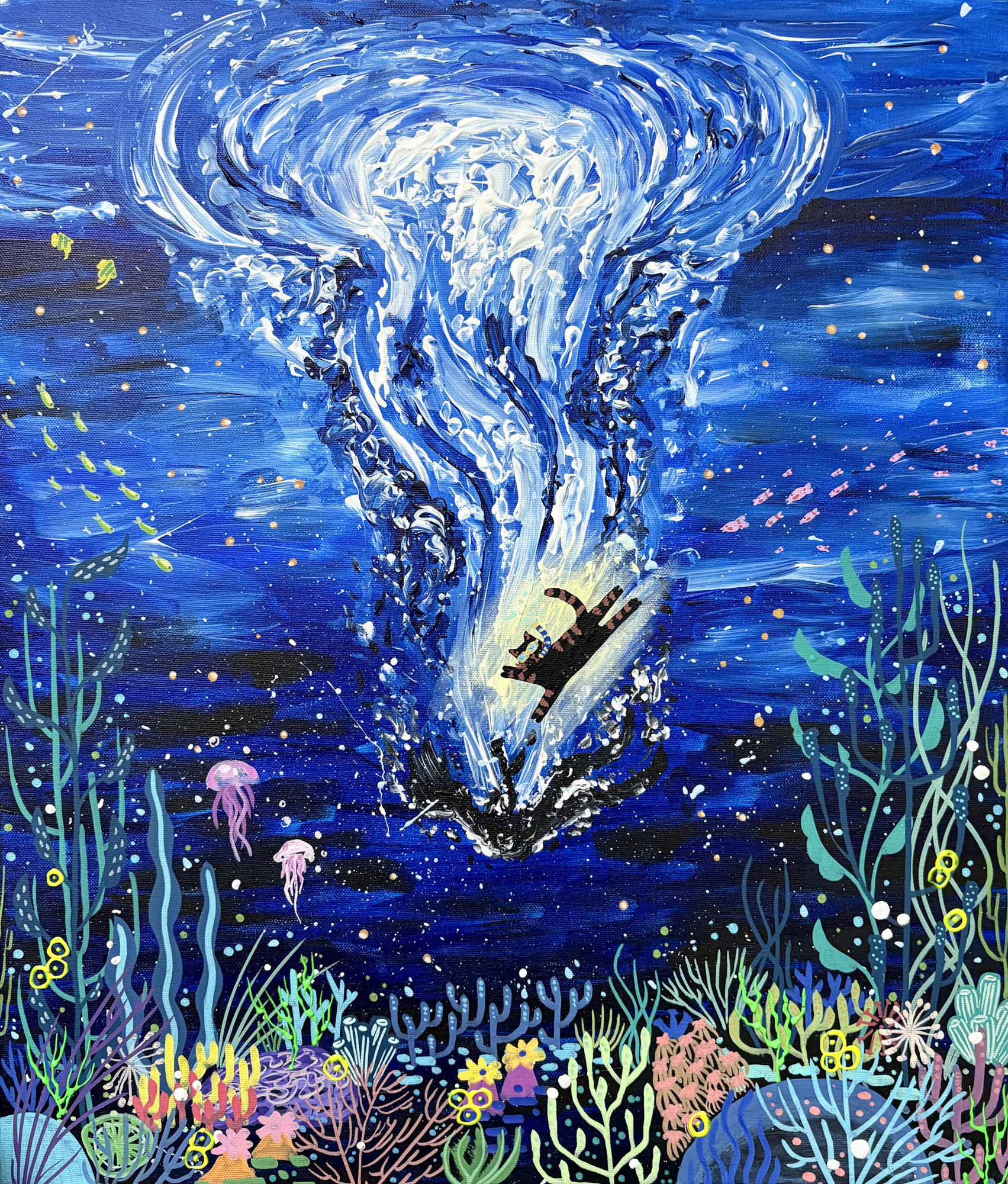 심해에도 빛은 있다.