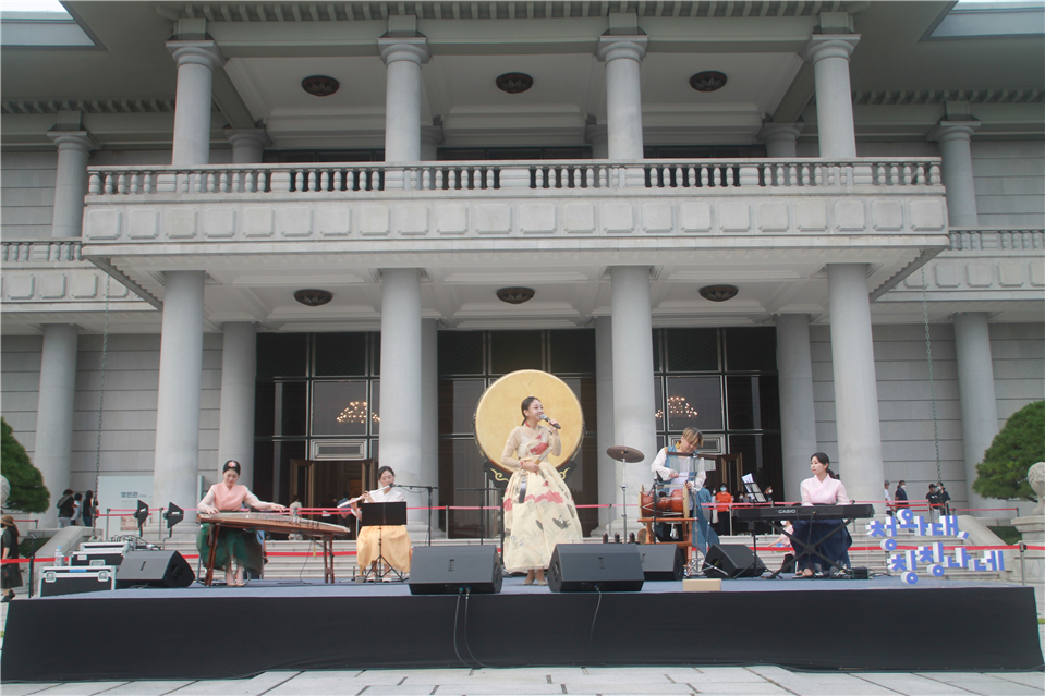 청와대 칭칭나네