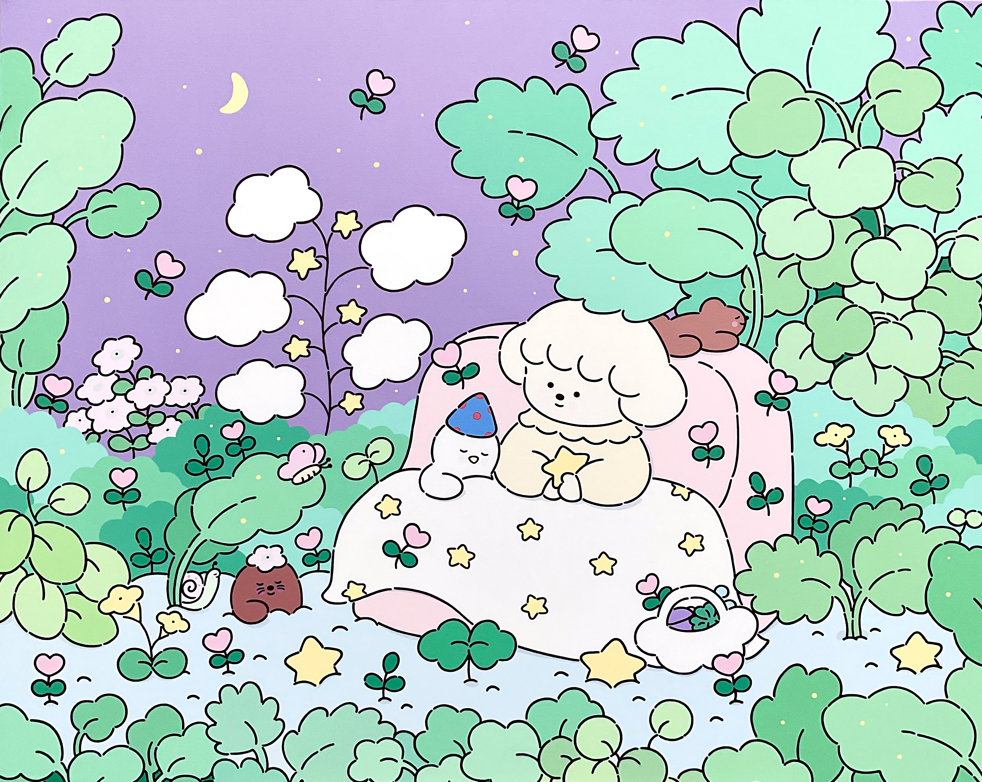 밤은 이대로도 충분할 걸