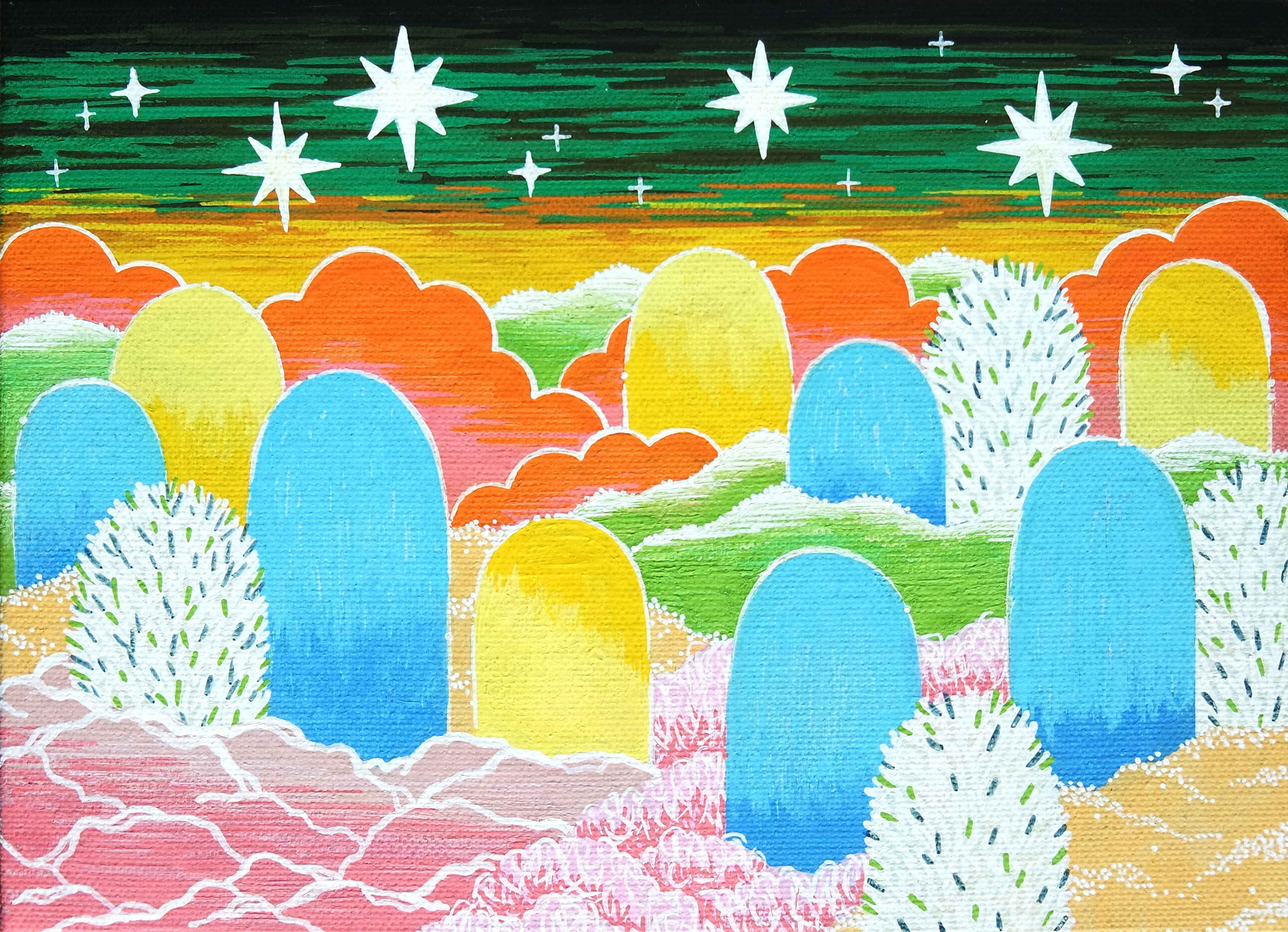 정원(Garden of white starry)